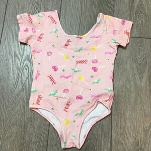 PAUSH Candy Pink One piece 5T